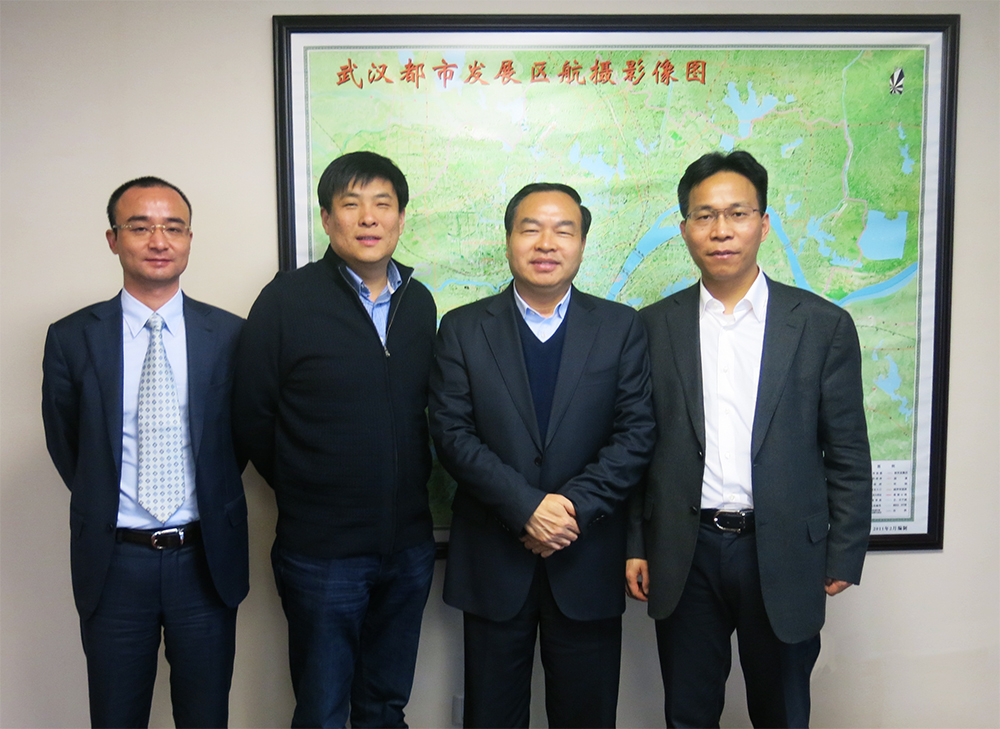 CA88创建集团刘载望董事长一行赴汉投资调查 武汉市委副书记、市长唐良智亲切会见