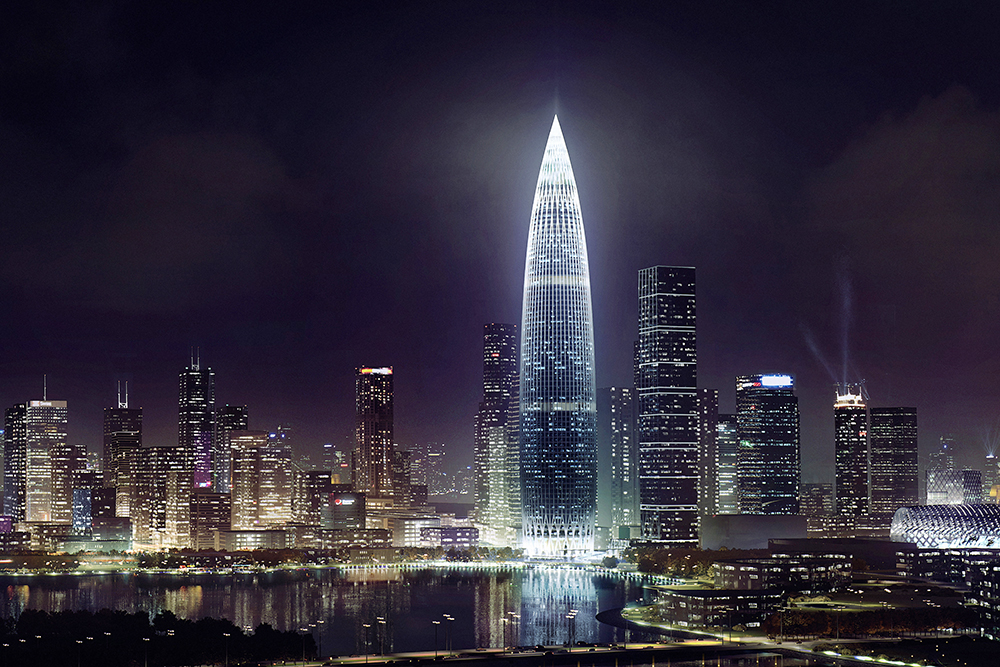 CA88幕墙华南大区中标 深圳南山区第一高楼