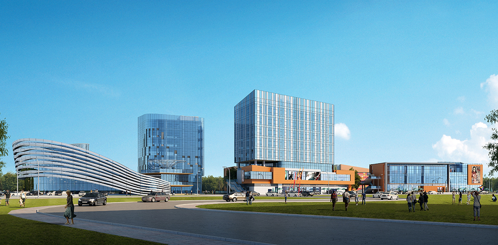 CA88幕墙再中两项沉点工程